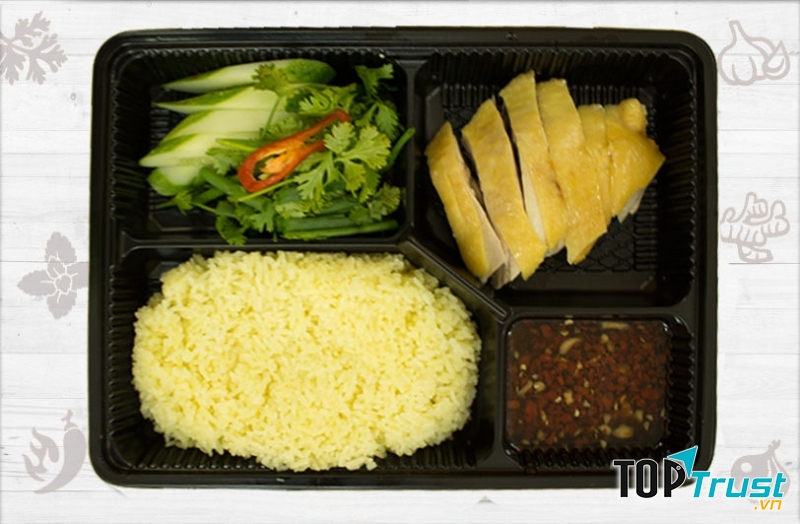 Thực đơn của quán Cơm Gà Hải Nam vô cùng đa dạng và phong phú