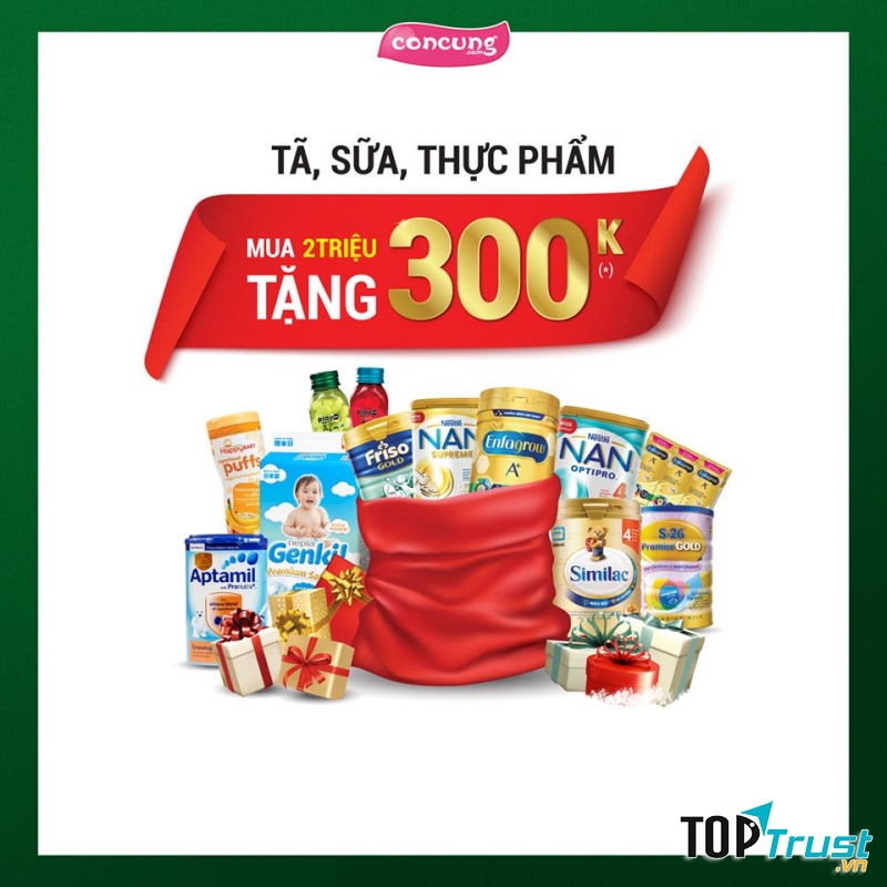 Chương trình khuyến mãi ở Con Cưng