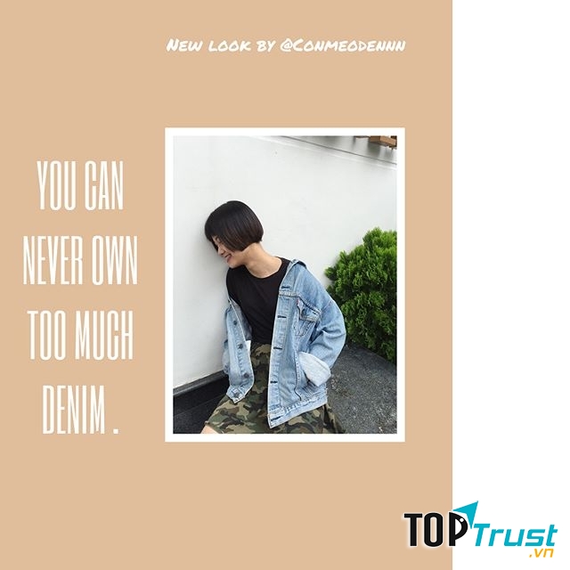 Jacket Denim tại Con Mèo Đen.