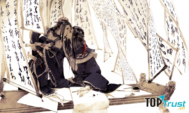 Con thỏ bắt nạt cỏ gần hang