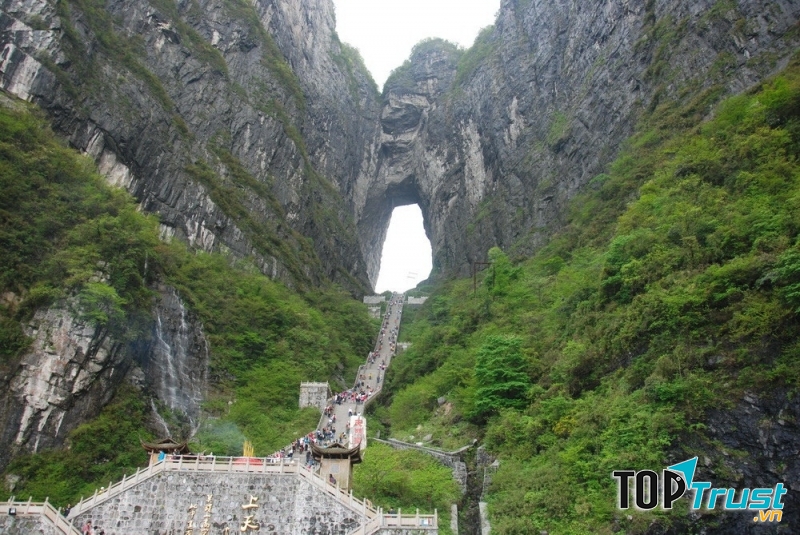 Đường lên Cổng trời Sapa