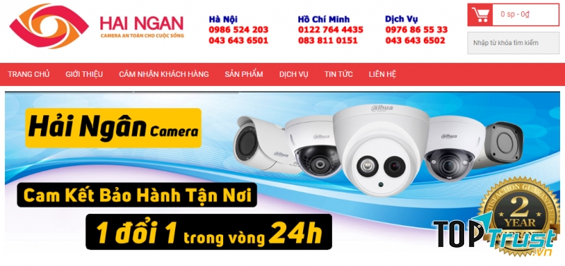 Công ty camera Hải Ngân