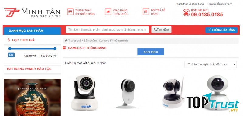 Công ty camera Minh Tân