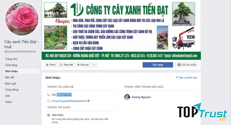 Công ty cây xanh Tiến Đạt