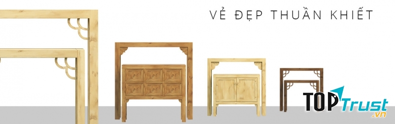 Một mẫu tủ thờ của Anamo