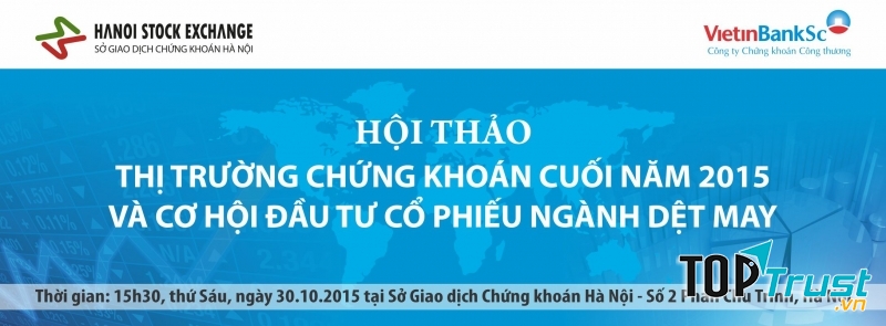Một trong các hội thảo lớn về thị trường chứng khoán do VietinBankSc tổ chức