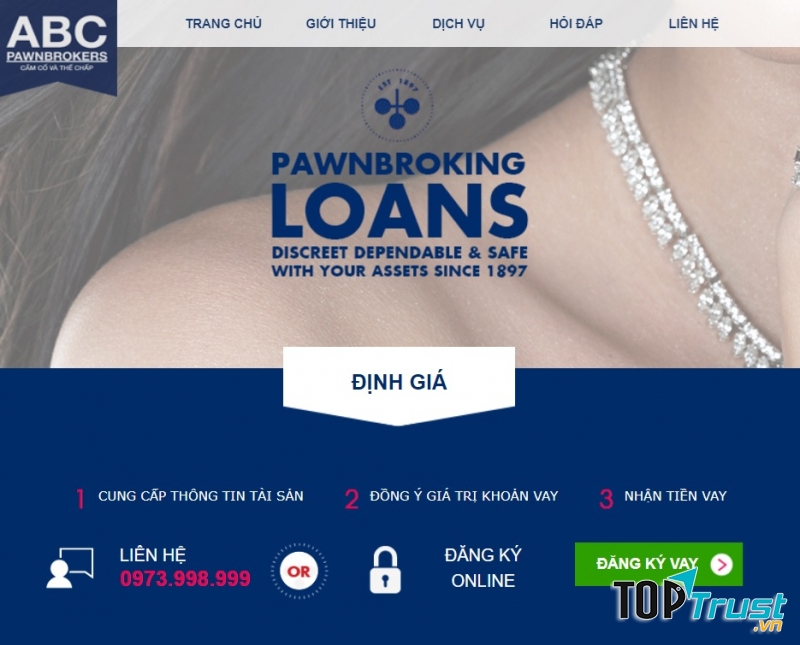 Công ty cổ phần đầu tư dịch vụ cầm đồ ABC