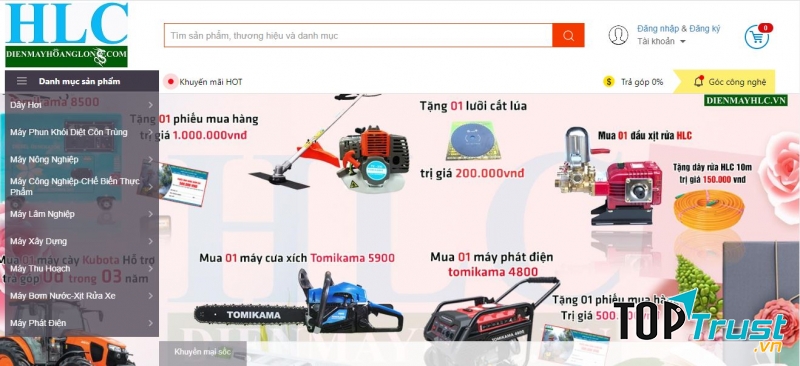 Công ty cổ phần điện máy Hoàng Long