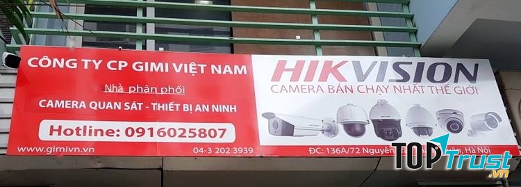 GIMI - nhà phân phối camera Hikvision chính hãng uy tín tại Hà Nội