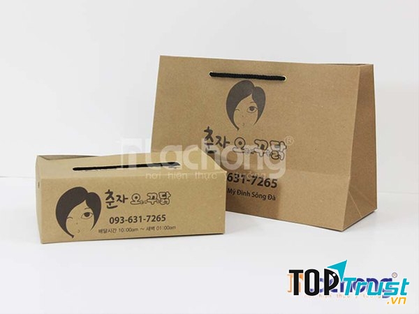 Một sản phẩm túi giấy của công ty.