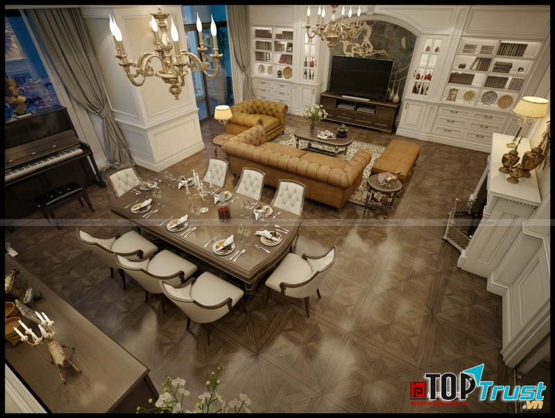 Thiết kế sang trọng mà ấm cúng của công ty