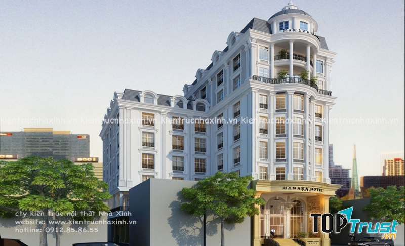 Dự án khách sạn Nhà Xinh thực hiện