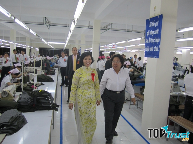 Xưởng may của công ty