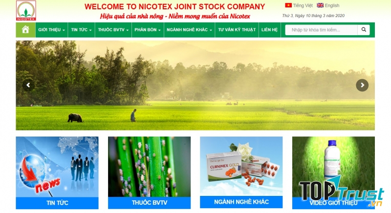 CÔNG TY CỔ PHẦN NICOTEX