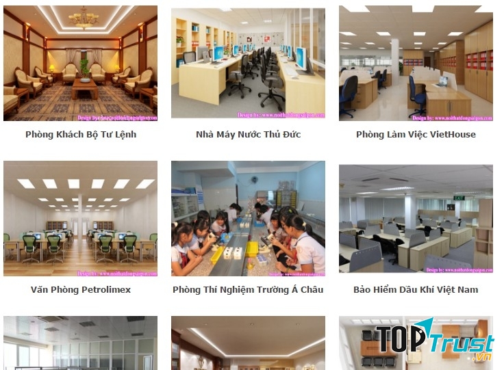 Công ty đã hoàn thành rất nhiều dự án