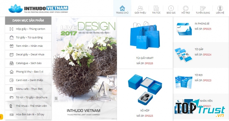 Website chính thức của công ty