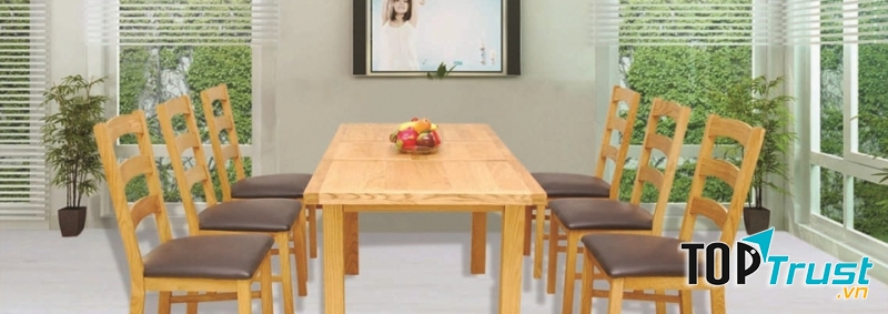 Bộ bàn ăn, sản phẩm của Phước Hưng.