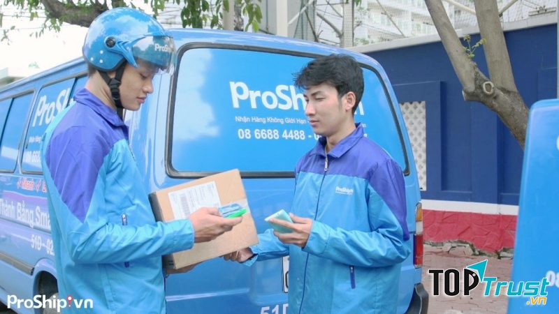 Proship đại lý CPN trung gian của các hãng chuyển phát nhanh quốc tế lớn