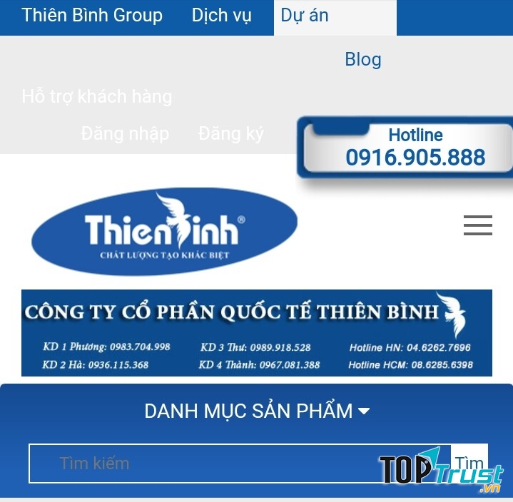 Công ty cổ phần quốc tế Thiên Bình