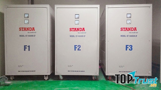 Các máy biến áp  Standa lắp đặt cho doanh nghiệp.