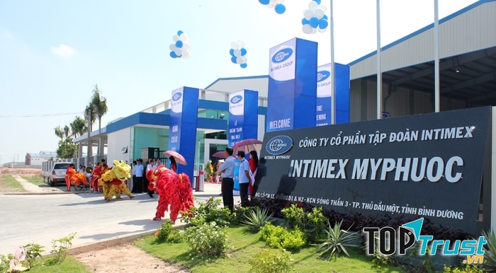 Nhà máy Intimex Mỹ Phước II trong ngày khánh thành.