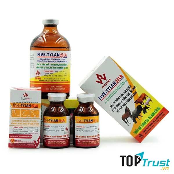 Thuốc thú y của Công ty cổ phần thuốc thú y Trung Ương 5