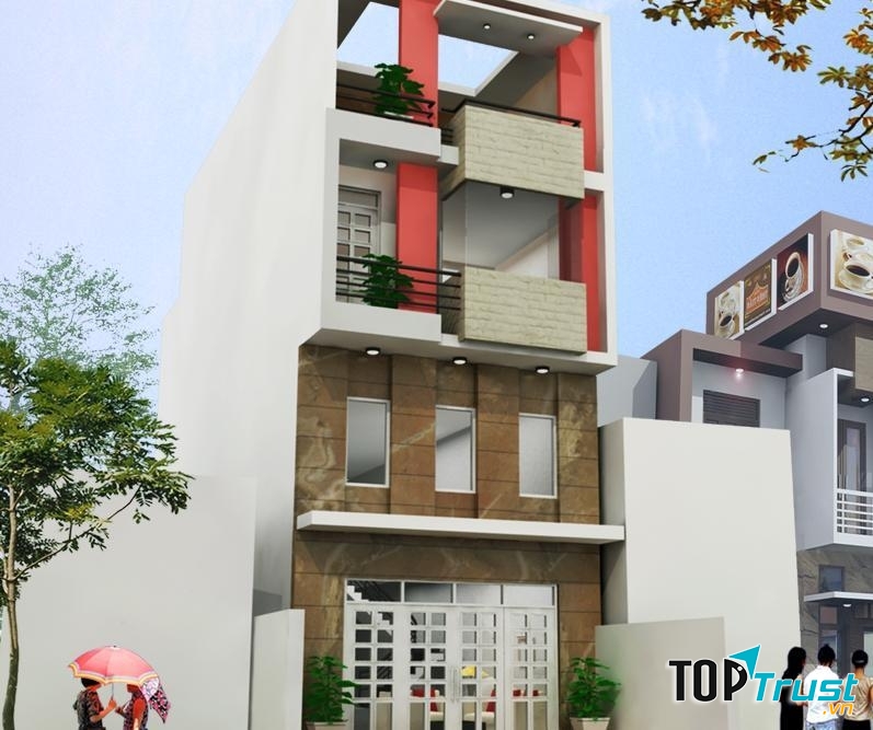 Mẫu thiết kế nhà phố.