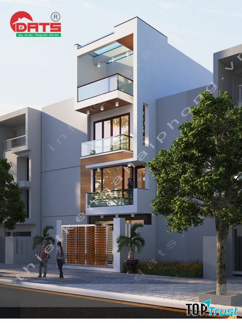 Thiết kế nhà phố Vĩnh Niệm, Lê Chân, Hải Phòng.