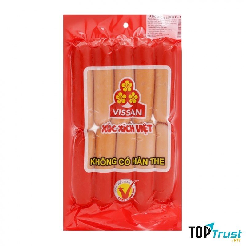 Sản phẩm xúc xích Vissan