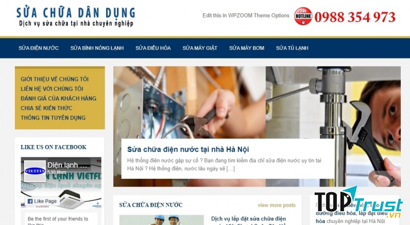 CÔNG TY CỔ PHẦN VIETFIX - Sửa chữa dân dụng (SCDD)