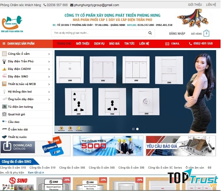 Trang Web chính thức của Doanh nghiệp