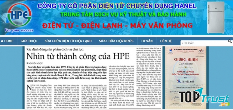 Công ty CP chuyên dụng điện tử Hanel