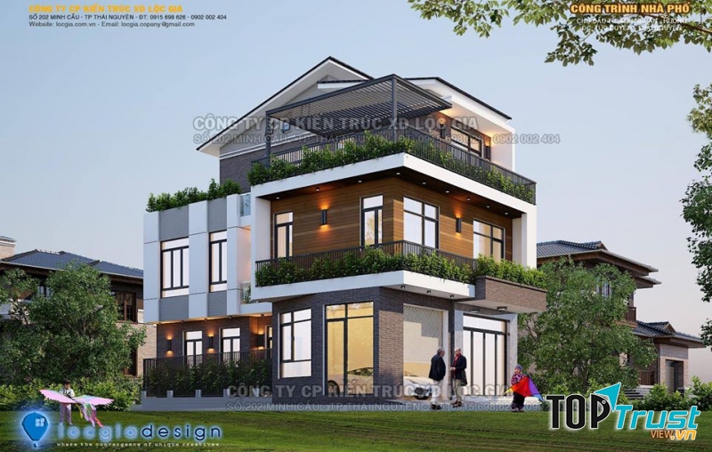 Công ty CP Kiến trúc Xây dựng Lộc Gia