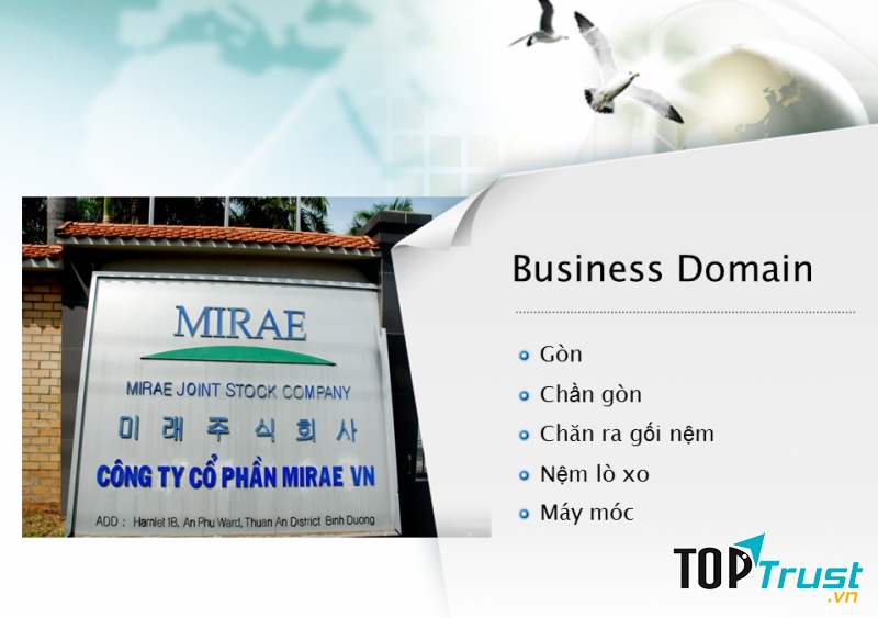 Công Ty CP Mirae