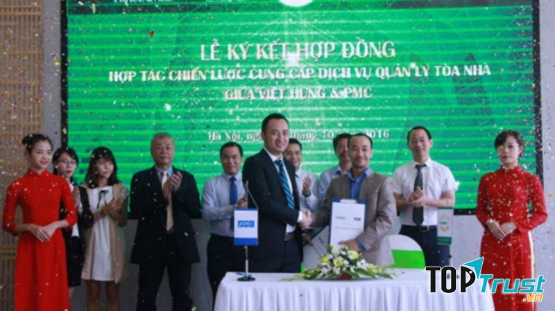 PMC là công ty đầu tiên liên kết với Nhật Bản trong lĩnh vực quản lý bất động sản