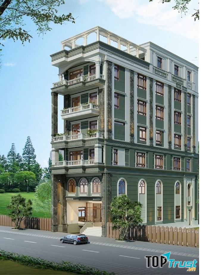 Mẫu thiết kế nhà ở của Công ty CP thương mại xây dựng Cần Thơ