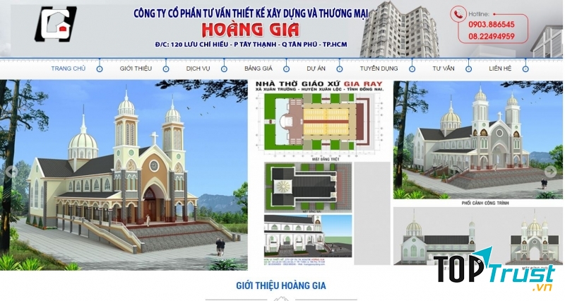 Công Ty CP Tư Vấn Thiết Kế Xây Dựng Hoàng Gia