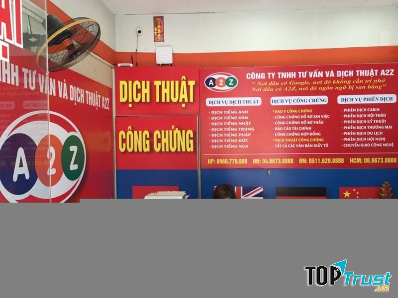 Công ty dịch thuật A2Z