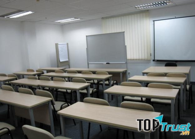 Phòng học tại công ty dịch thuật và phiên dịch châu á