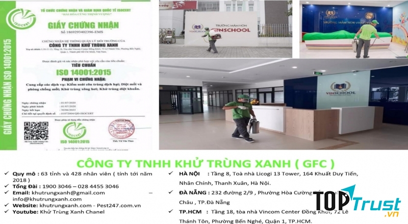 GFC – CÔNG TY KHỬ TRÙNG XANH (GFC)