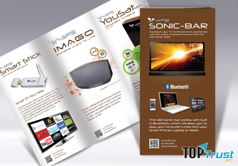 In Đại Nam đáp ứng đầy đủ tất cả các yêu cầu về Kích thước và chất liệu giấy in tờ rơi phổ biến