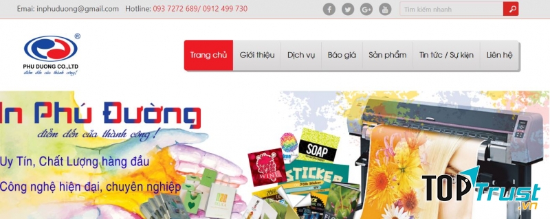 Công ty in Phú Đường