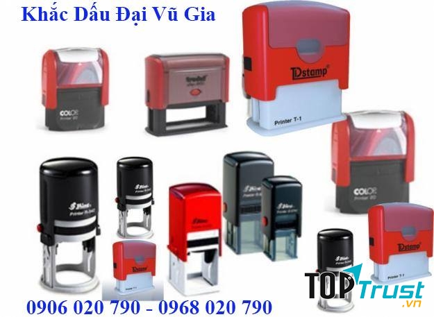 Tiền thân của công ty Đại Vũ Gia là một công ty chuyển giao công nghệ laser, công ty đã áp dụng những điểm mạnh, những gì vốn có của mình vào để có thể sản xuất ra nhiều loại dấu khác nhau.