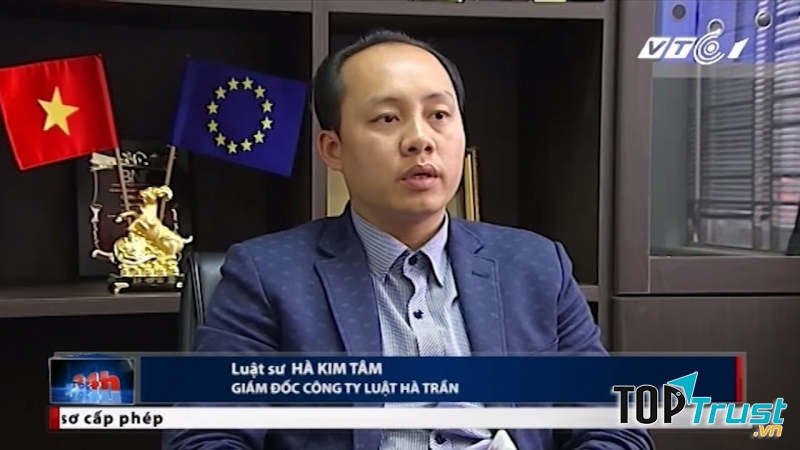 Giám đốc Công ty Luật Hà Trần trên sóng truyền hình