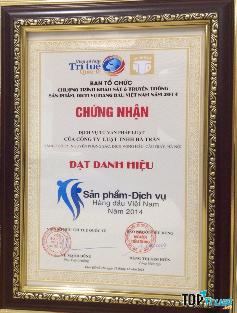 Công ty Luật Hà Trần
