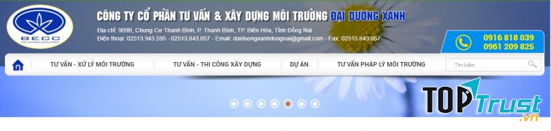Công ty Cổ phần Tư vấn và Xây dựng Môi trường ĐẠI DƯƠNG XANH