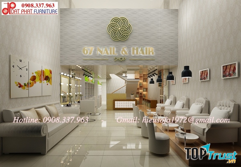 Nội Thất Đạt Phát cung cấp ghế Nail chất lượng cao, mẫu mã đẹp mắt