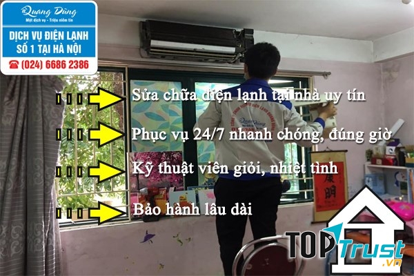 Công ty sửa chữa điều hòa Quang Dũng