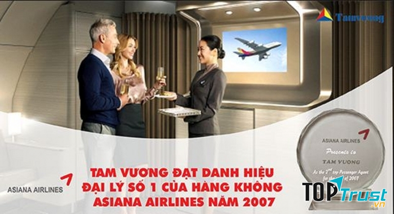 Tam Vương Group - một đại lý bán vé máy bay hàng đầu tại Việt Nam