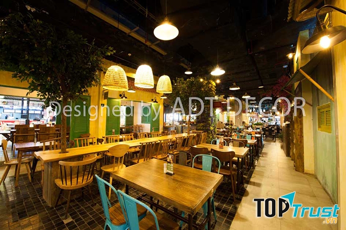 Nhà hàng được thiết kế bởi ADT DECOR